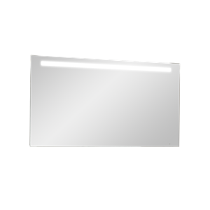 Storke Lucio rechthoekig badkamerspiegel 130 x 65 cm met spiegelverlichting en -verwarming