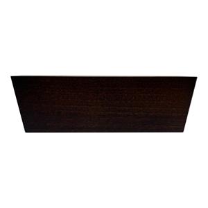 Furniture Legs Europe Vierkanten schuinaflopende houten bruine meubelpoot 5 cm