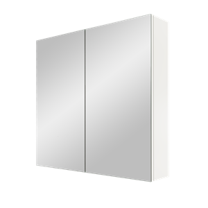 Linie Montro spiegelkast 80 x 75 cm hoogglans wit