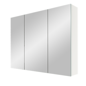 Linie Montro spiegelkast 100 x 75 cm hoogglans wit