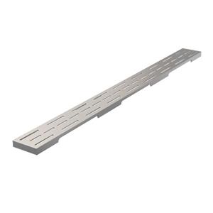 Brauer douchegootrooster 80x6cm RVS geborsteld DR-LOSSR80NG