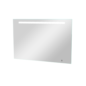 Storke Lucio rechthoekig badkamerspiegel 95 x 65 cm met spiegelverlichting en -verwarming