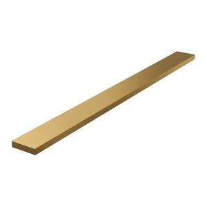 Brauer multifunctioneel rooster 80x6cm RVS Goud geborsteld DR-LOSMR80GG