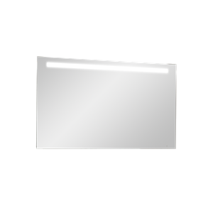 Storke Lucio rechthoekig badkamerspiegel 120 x 65 cm met spiegelverlichting en -verwarming