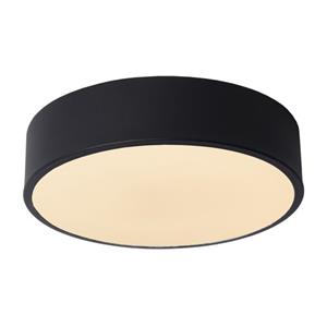 Lucide plafondlamp Unar zwart ⌀20cm 12W