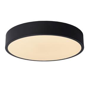 Lucide plafondlamp Unar zwart ⌀30cm 18W