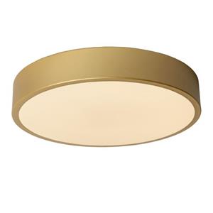 Lucide plafondlamp Unar mat goud ⌀30cm 18W