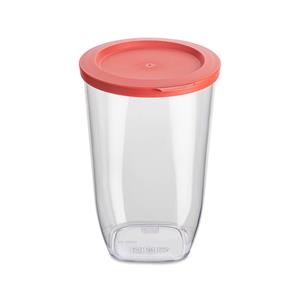 Koziol Voorraadpot, Rond, 1.5 L, Natuur Koraal -  Connect