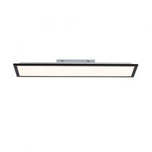 Leuchten Direkt LED Deckenleuchte Flat in Schwarz 14W 1615lm