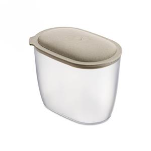 KOZIOL Vorratsdose »Connect Oval Storage M Nature Desert Sand, 1.5 L«, Kunststoff, luftdicht