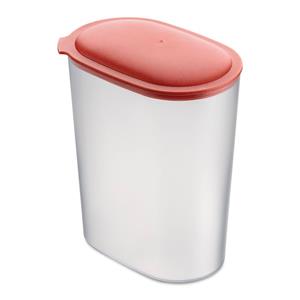 KOZIOL Vorratsdose »Connect Oval Storage L Nature Coral, 2.5 L«, Kunststoff, luftdicht