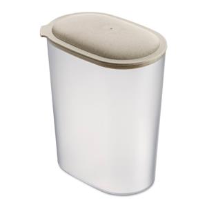 KOZIOL Vorratsdose »Connect Oval Storage L Nature Desert Sand, 2.5 L«, Kunststoff, luftdicht