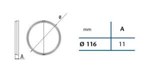 cata Terugslagklep 120mm