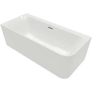 Villeroy & Boch Loop & Friends SQUARE Eck-Badewanne mit Verkleidung, UBA180LSF9CL00V-01