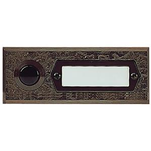 Grothe 55511 Klingeltaster mit Namensschild Bronze