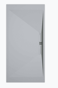 Sanifun douchebak Stone Side Gray 7035 Smooth 120 x 80 P.