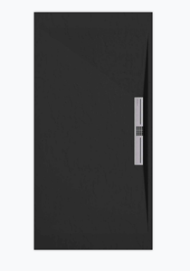 Sanifun douchebak Stone Side Black Slate 120 x 80 S.