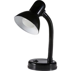 BES LED LED Bureaulamp - Velvin Brin - E27 Fitting - Aan/Uit Schakelaar - Flexibele Arm - Zwart