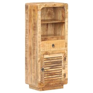 vidaXL Highboard 45x32x110 cm Raues Mangoholz 