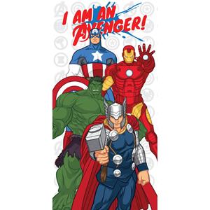 Marvel Avengers Strandlaken True Heroes - 70 x 140 cm - Katoen