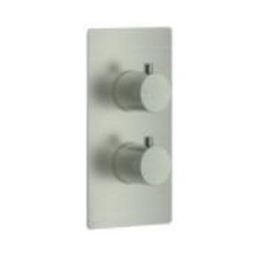 Fortifura Calvi Thermostatische Inbouwkraan - met inbouwdeel - Geborsteld RVS PVD (RVS) SW1159493