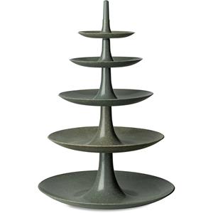 KOZIOL Etagere »BABELL BIG«, Kunststoff, Holz, biozirkulärem Material,spülmaschinengeeignet,melaminfrei,recycelbar