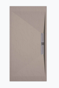 Sanifun douchebak Stone Side Sand Slate 120 x 80 S.