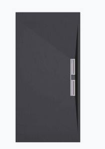 Sanifun douchebak Stone Side Anthraciet Slate 130 x 70 S.