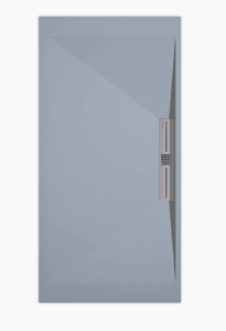 Sanifun douchebak Stone Side Gray Smooth 130 x 70 S.