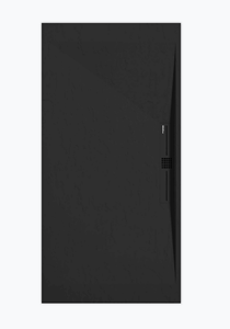 Sanifun douchebak Stone Side Black Slate 130 x 70 P.