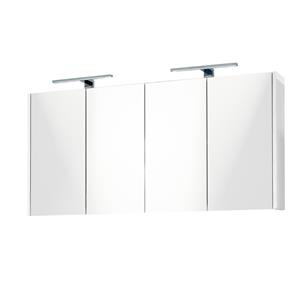 Best Design Happy spiegelkast met verlichting 120x60cm
