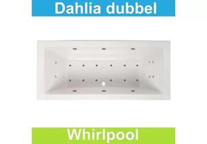 Boss & Wessing Whirlpool  Dahlia 190x90 cm Dubbel systeem 