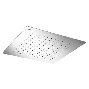 Hotbath Mate M111 inbouw hoofddouche vierkant 50x50 geborsteld messing PVD