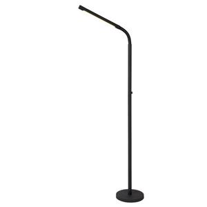 Lucide leeslamp Gilly zwart groot 3W