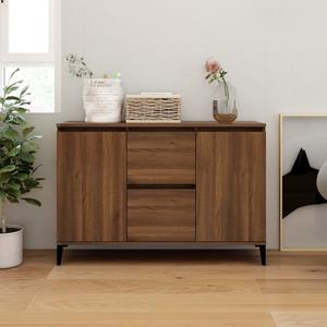 VidaXL Dressoir 104x35x70 cm bewerkt hout bruineikenkleurig