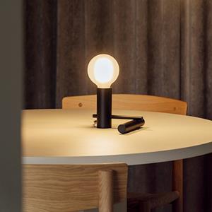 LEDS-C4 Nude Tiny tafellamp E27 zwart