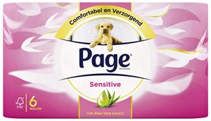 Toiletpapier page aloe vera 2laags 140vel 6rol