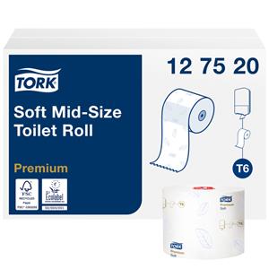 Toiletpapier Tork T6 127520 Premium 2laags 90m 27rollen
