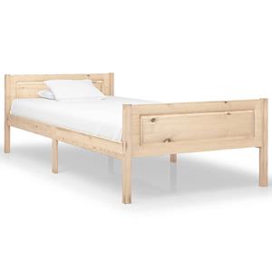 VidaXL Bedframe Massief Grenenhout 100x200 Cm