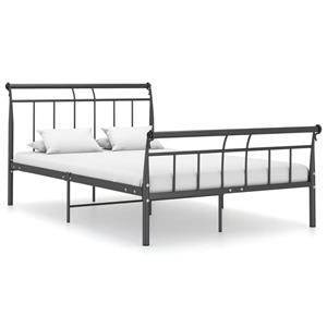 VidaXL Bedframe Metaal Zwart 120x200 Cm