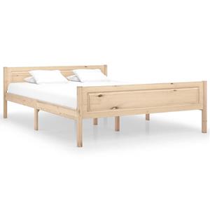 vidaXL Bettgestell »Massivholzbett Kiefer 160x200 cm Doppelbett Bett Bettrahmen Bettgestell«