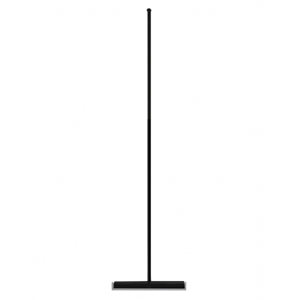 Best Design Nero douche vloerwisser mat zwart 125cm