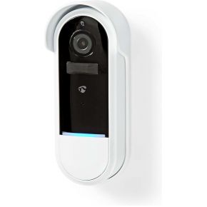 Nedis WIFICDP30WT Smartlife Videodeurbel Wi-fi Batterij Gevoed / Transformator Android™ / Ios Full Hd 1080p Cloud Opslag (optioneel) / Microsd (niet Inbegrepen) Ip54 Met Bewegingssensor Nachtzic