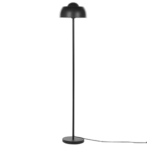 BELIANI Metalen Staande Lamp Zwart SENETTE