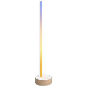 Philips Hue Bluetooth Gradient Tischleuchte Signe in Weiß und Braun 11,8W 1040lm