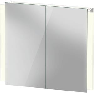 Duravit Ketho 2 spiegelkast met 2 deuren met led verlichting 80x70x15.7cm met sensorschakelaar wit K27136000000000