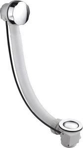 Aqualine badafvoer chroom 60cm