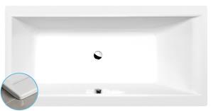 Polysan Cleo Slim ligbad 150x75x48cm wit