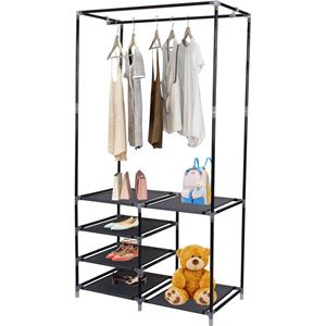 Maxxhome Kledingrek - Garderobe - Kledingstandaard choenenrek 84 X 160cm