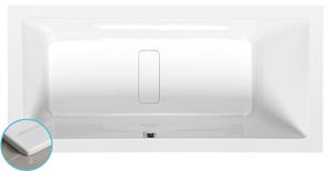Polysan Marlene Slim ligbad 180x80x48cm wit